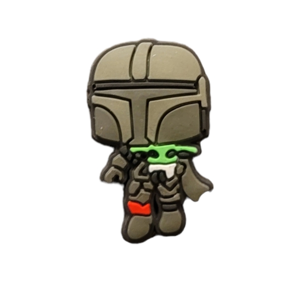 Accessories New Mandalorian With Grogu The Child Baby Yoda Croc Charm